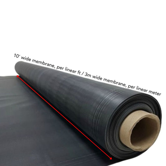 EPDM membrane roll used for waterproofing deck framing