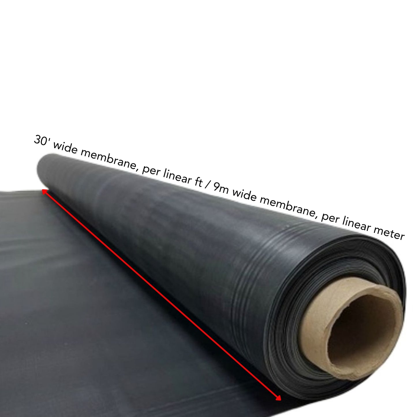 Waterproof EPDM membrane for long-lasting deck frame protection
