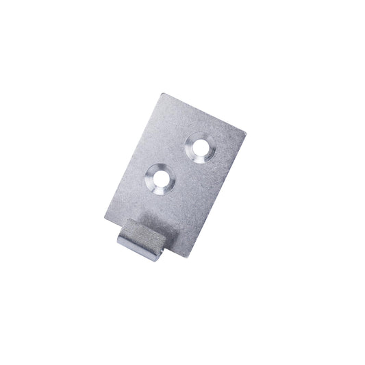 Single Fascia Clip and fastener pack with 25 clips and 25 screws