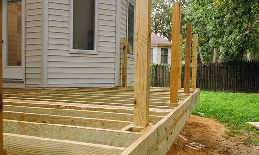 Reinforcing Deck Rim or Band Joists